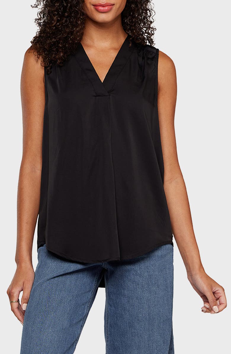 matty m. Sabine Sleeveless Top, Main, color, Black
