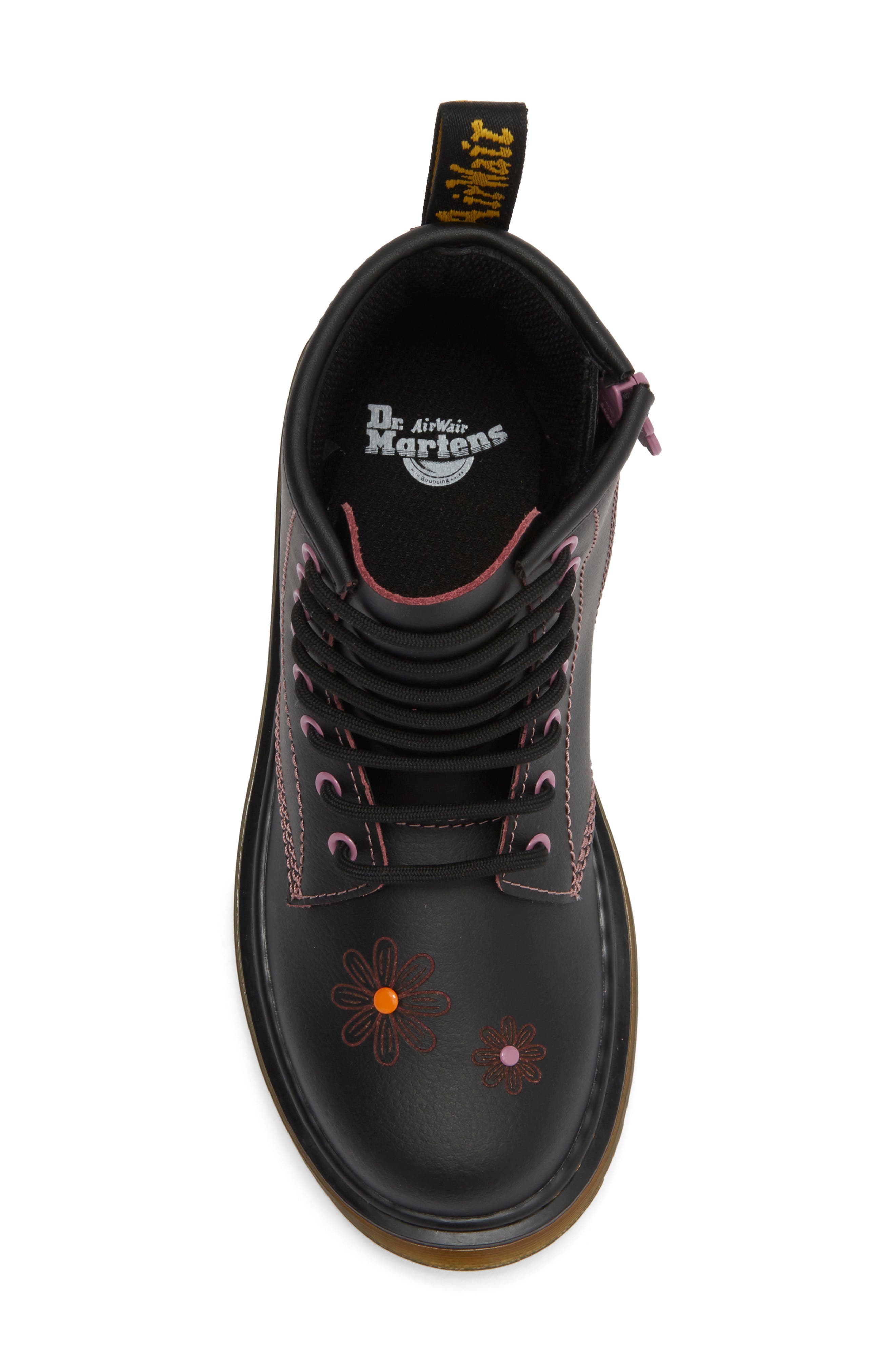 Dr. Martens Kids' 1460 Boot, Alternate, color, Black Dusty Rose