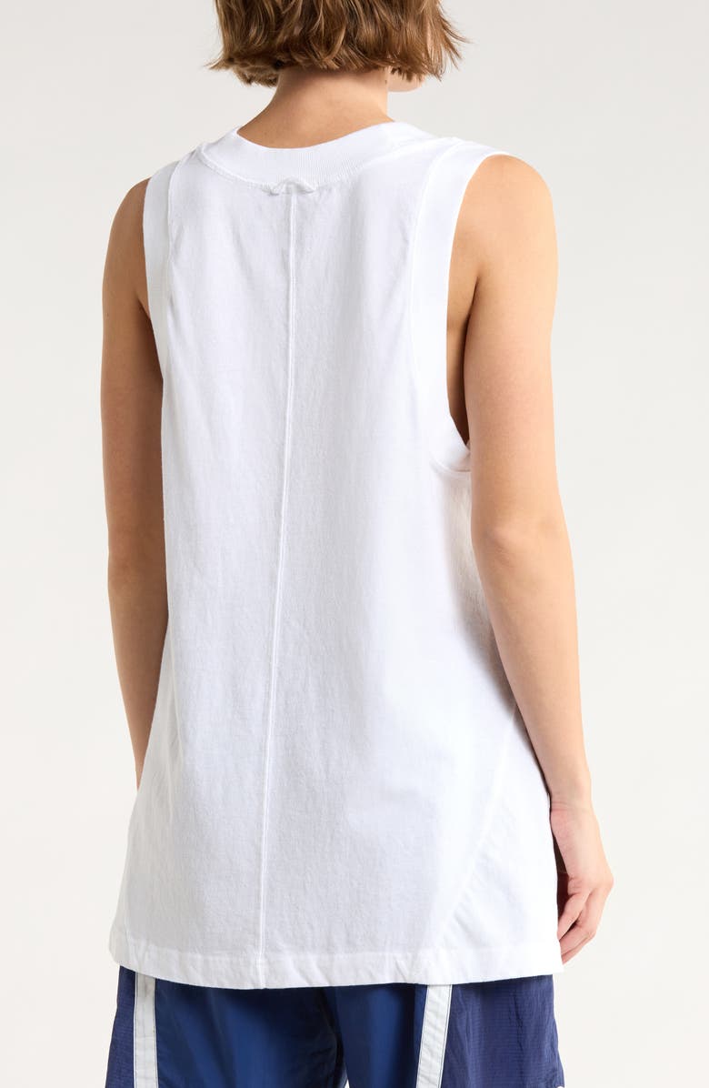 FREE PEOPLE MOVEMENT Velocity V-Neck Tank Top, Alternate, color, White