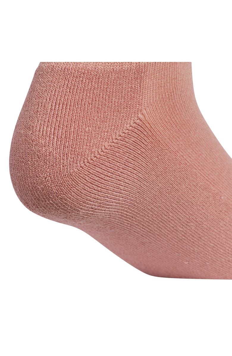 adidas 3-Pack AEROREADY Cushioned High Quarter Socks, Alternate, color, Dark Pink