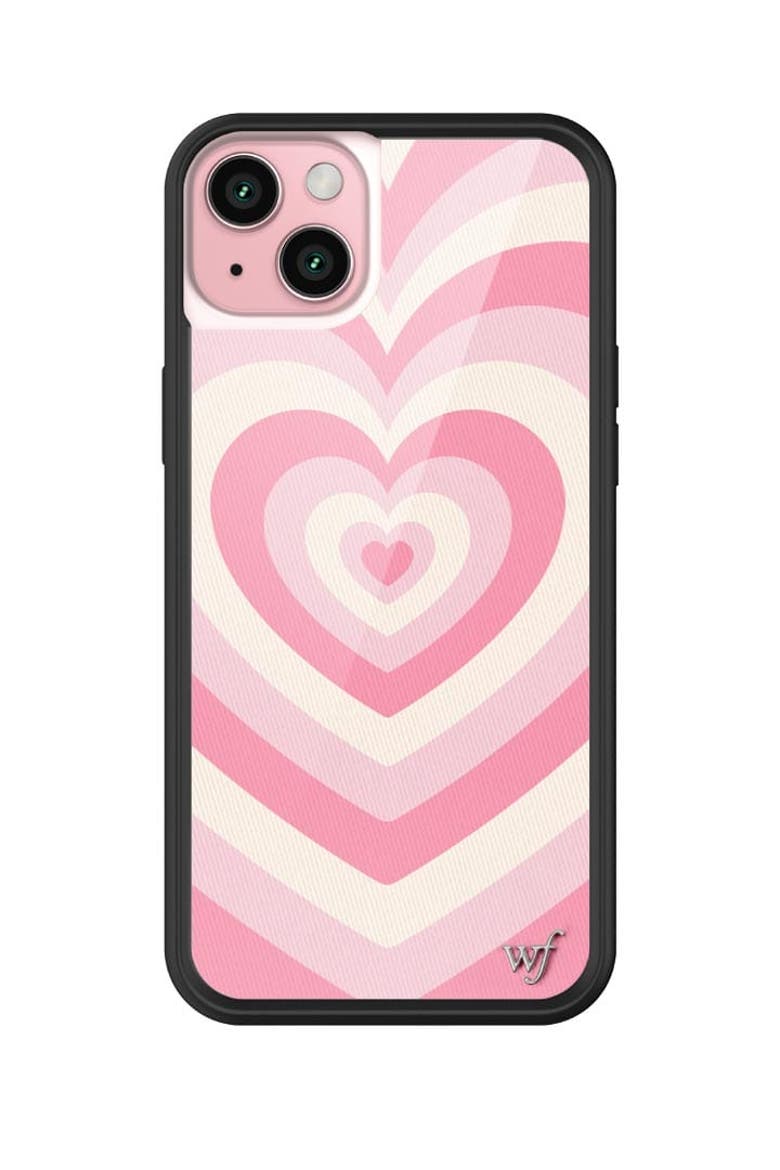 Latte Love | Rose iPhone Case, Alternate, color, Pink