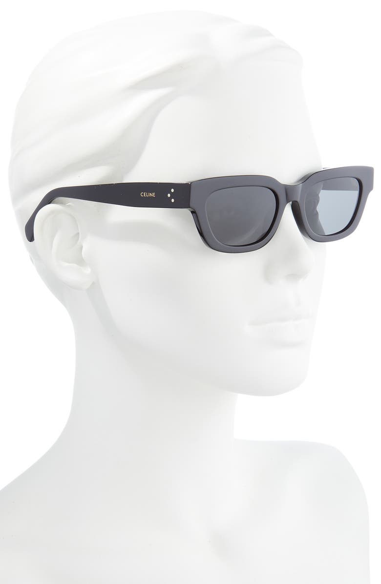 CELINE 52mm Cat Eye Sunglasses, Alternate, color, 