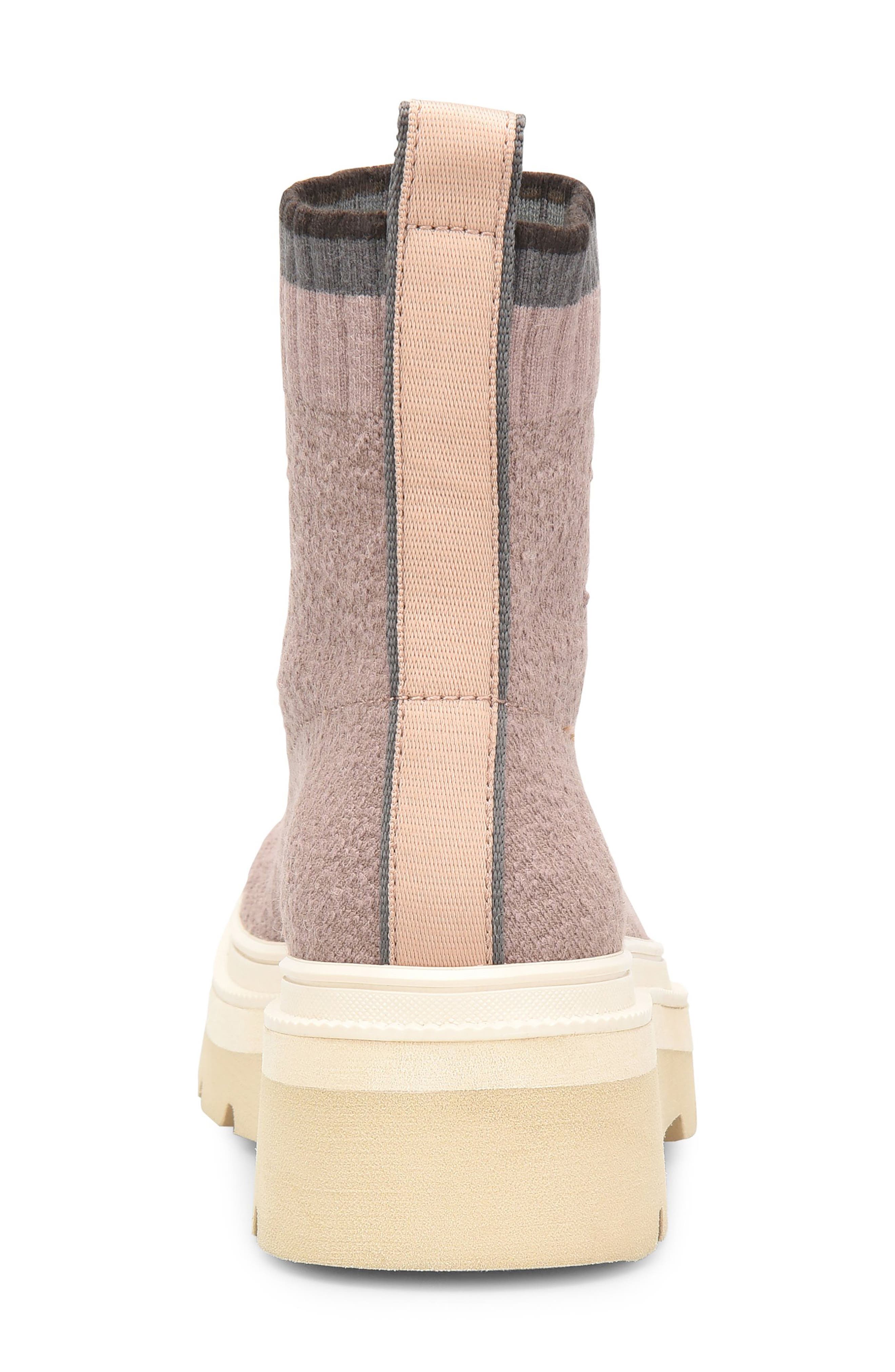 Söfft Provea Platform Sock Boot, Alternate, color, Mauve
