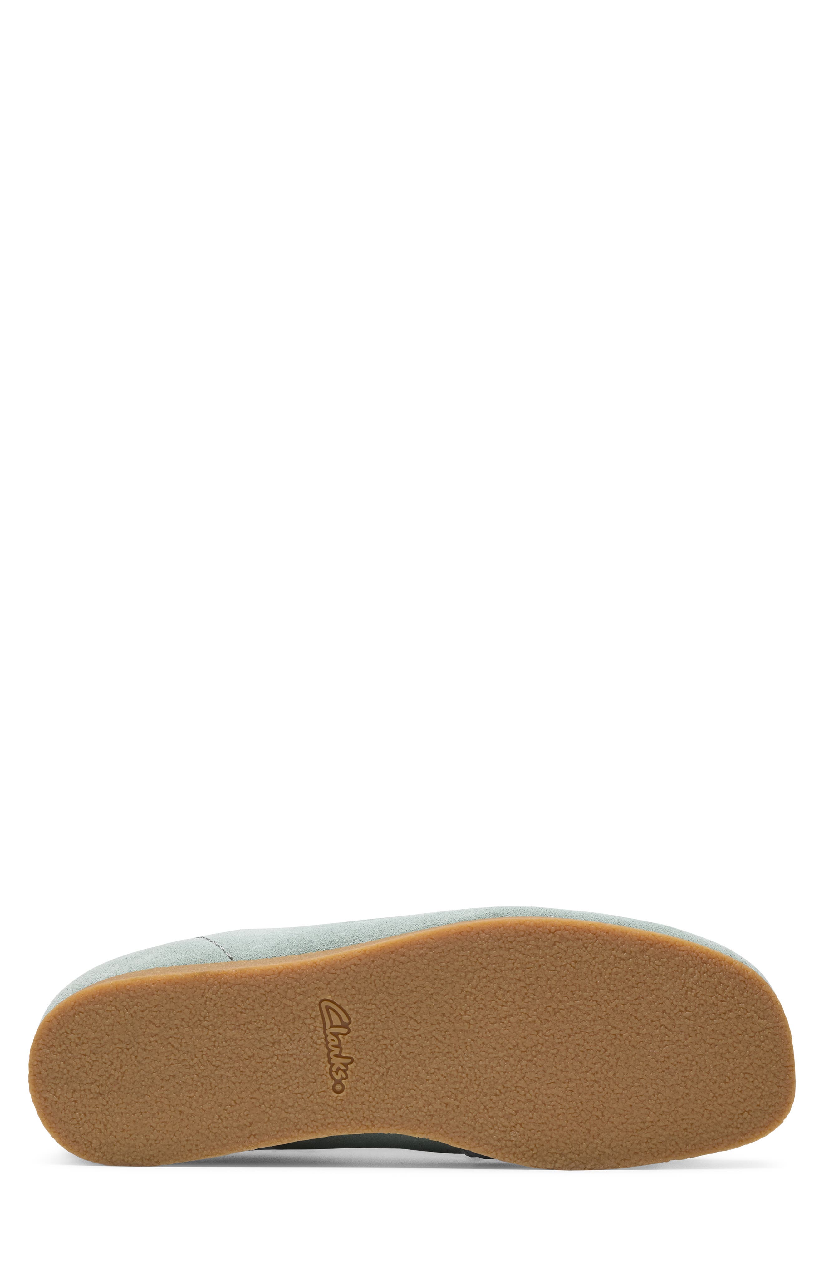 Wallabee EVO Leather Shoe, Alternate, color, AQUA