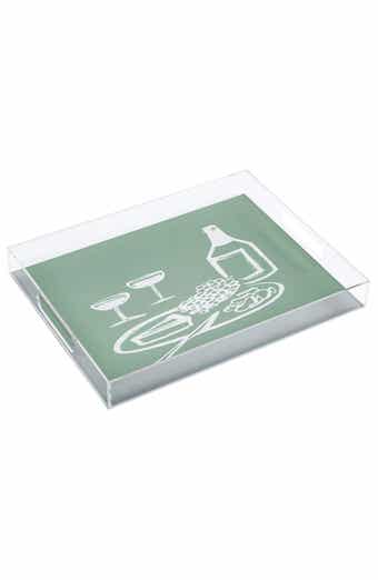 Intemporalis Wine and Cheese Acrylic Tray