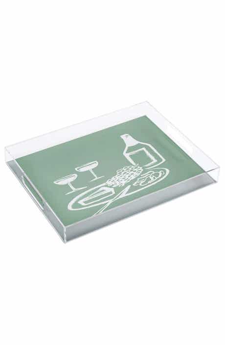 Intemporalis Wine and Cheese Acrylic Tray