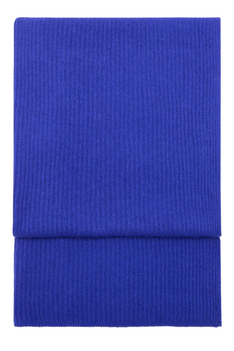 Knit Scarf, Main, color, BLUE