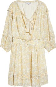 Derek Lam 10 Crosby Solange Print Voile Minidress