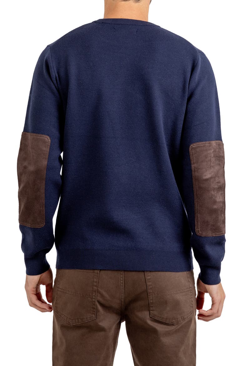Bristlecone Crewneck Sweater, Alternate, color, NAVY