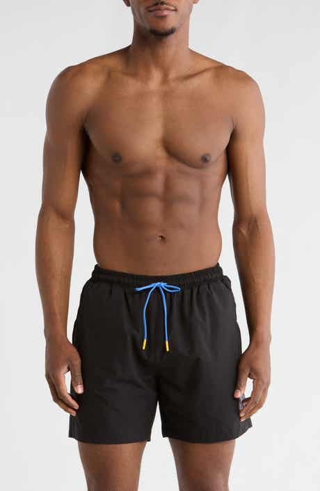 BOSS x NFL Los Angeles Rams Drawstring Swim Trunks