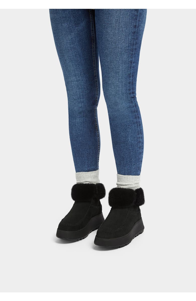 FitFlop F-Mode Genuine Shearling Lined Winter Boot, Alternate, color,