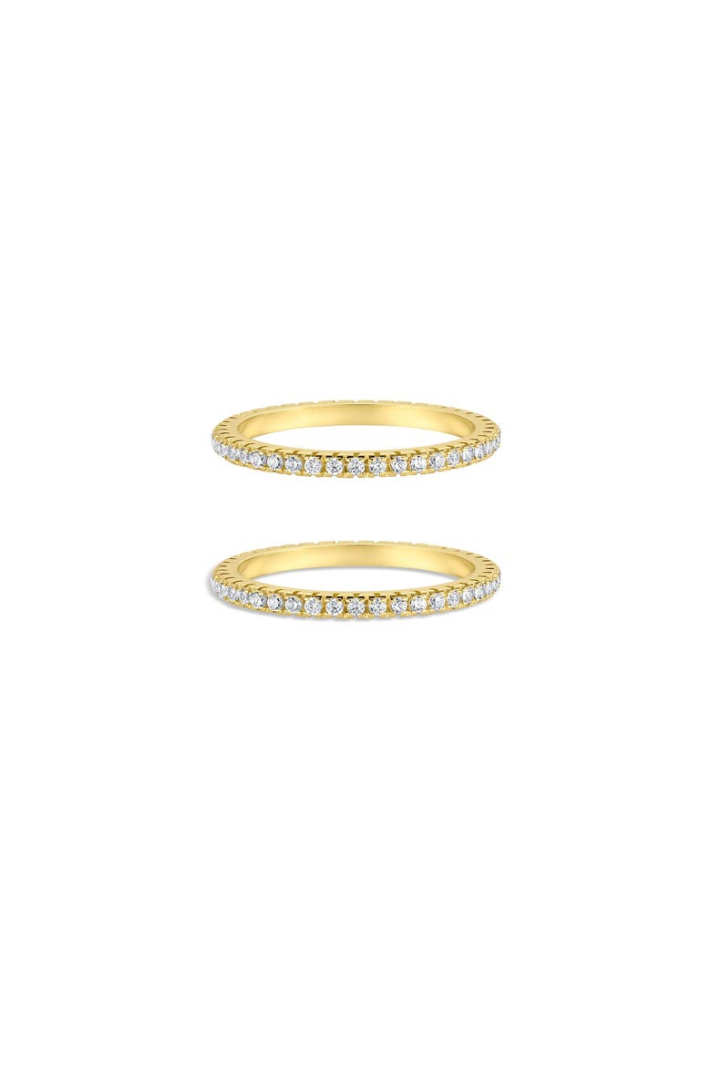 Aurora  Smart Ring Stacking Set, Main, color, Gold