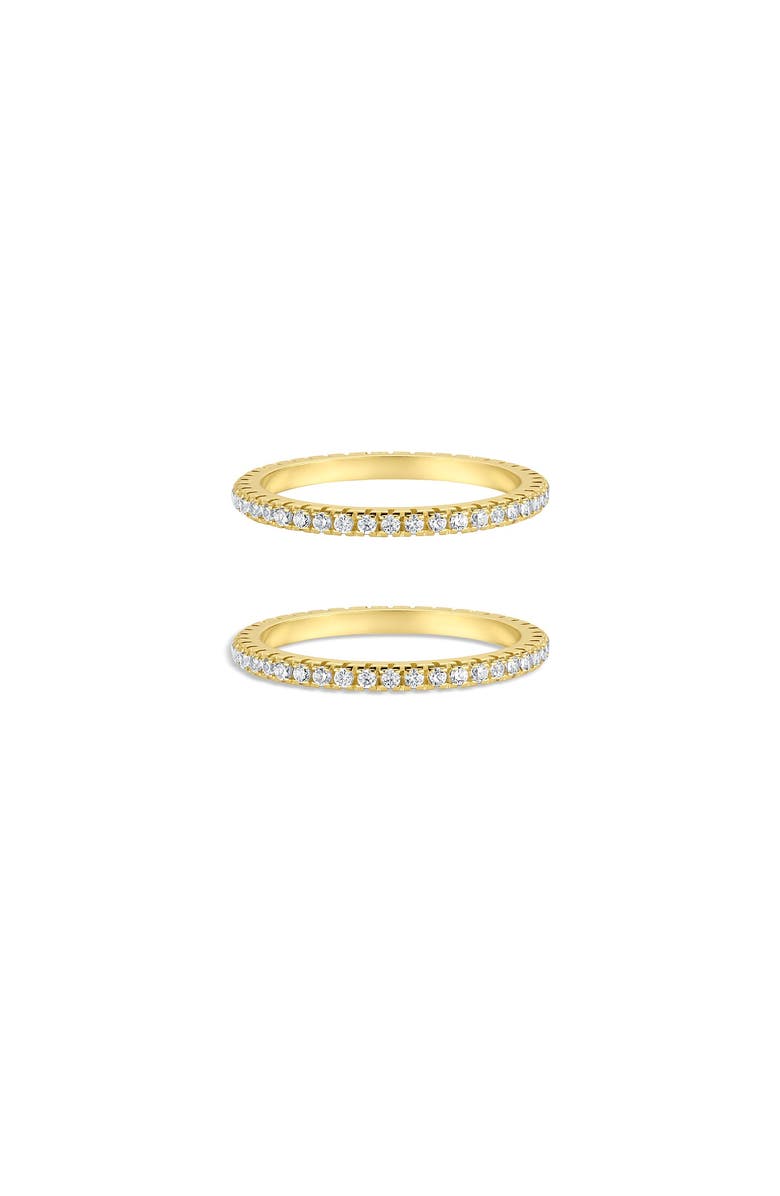 Set & Stones Aurora Smart Ring Stacking Set, Main, color, Gold