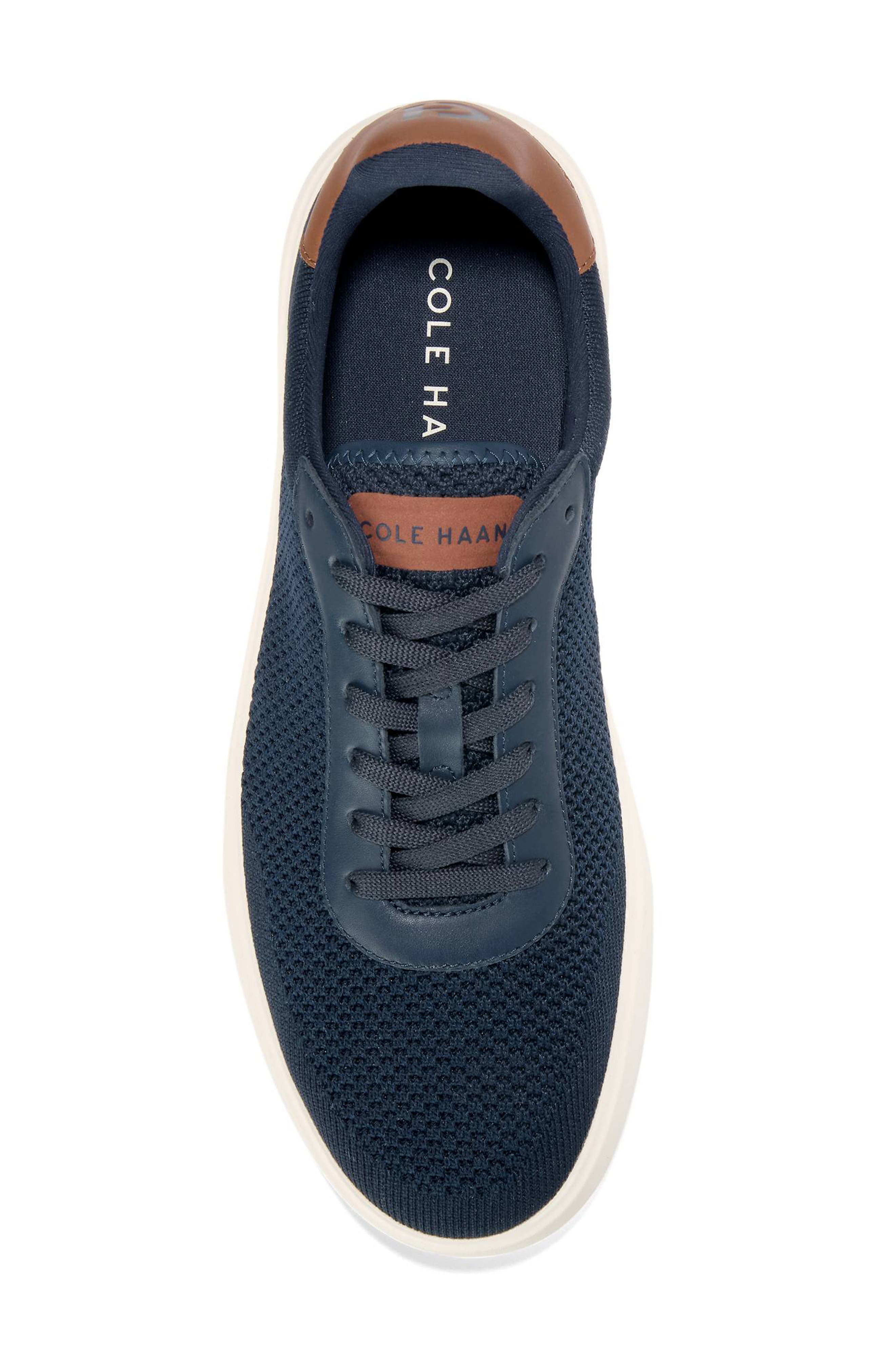 Cole Haan Daily Stitchlite Sneaker, Alternate, color, Navy Blazer / Brit Tan/ Ivory