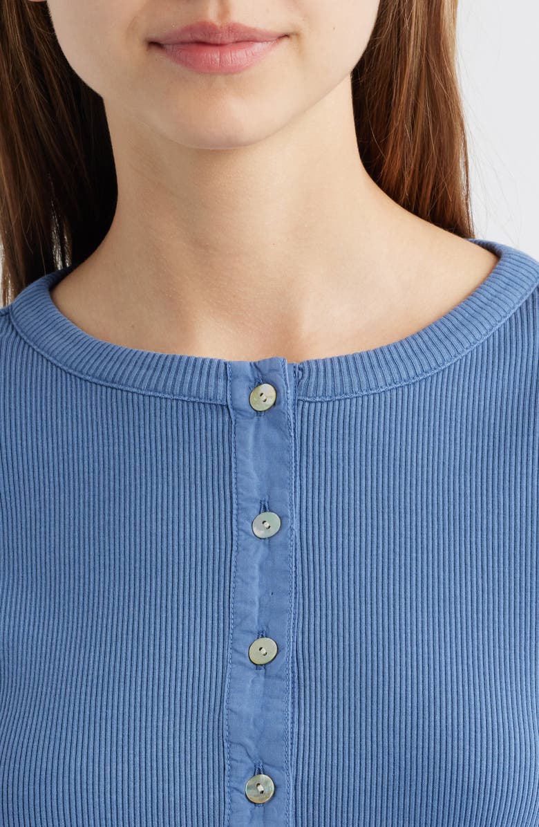 Madewell Garment Dyed Rib Cardigan, Alternate, color,