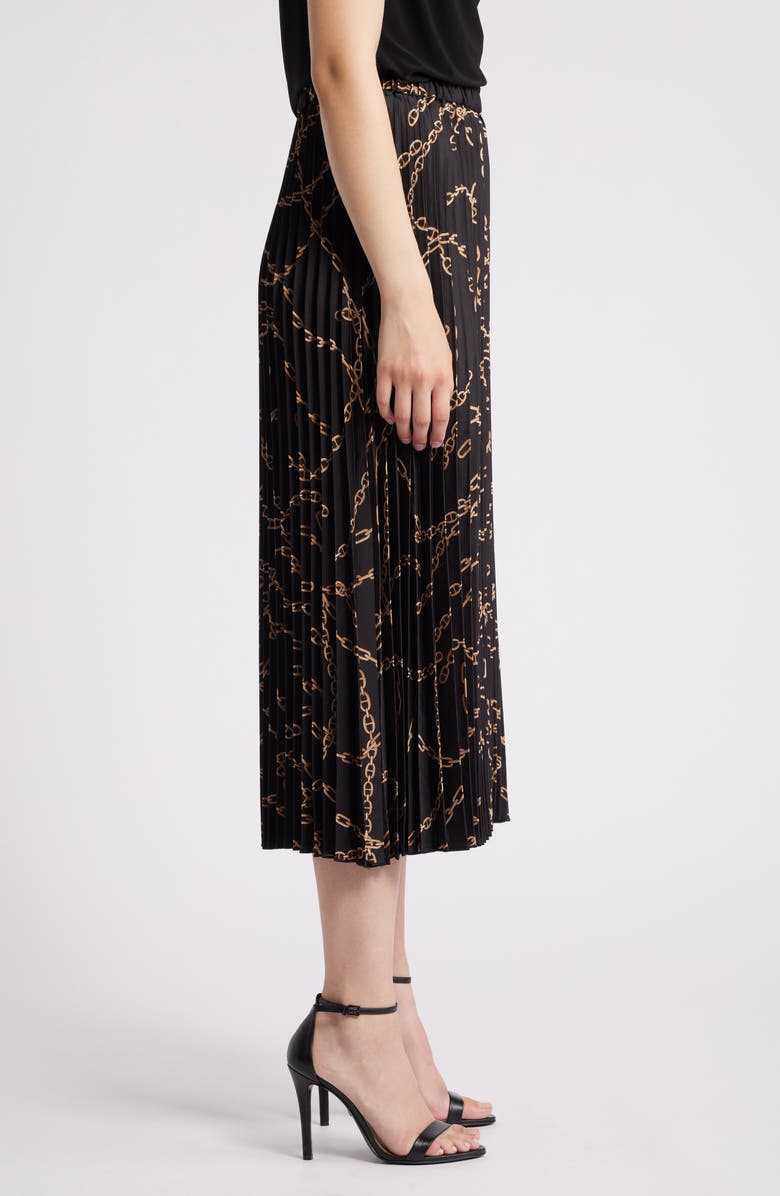 Anne Klein Pleated Pull-On Skirt, Alternate, color, 