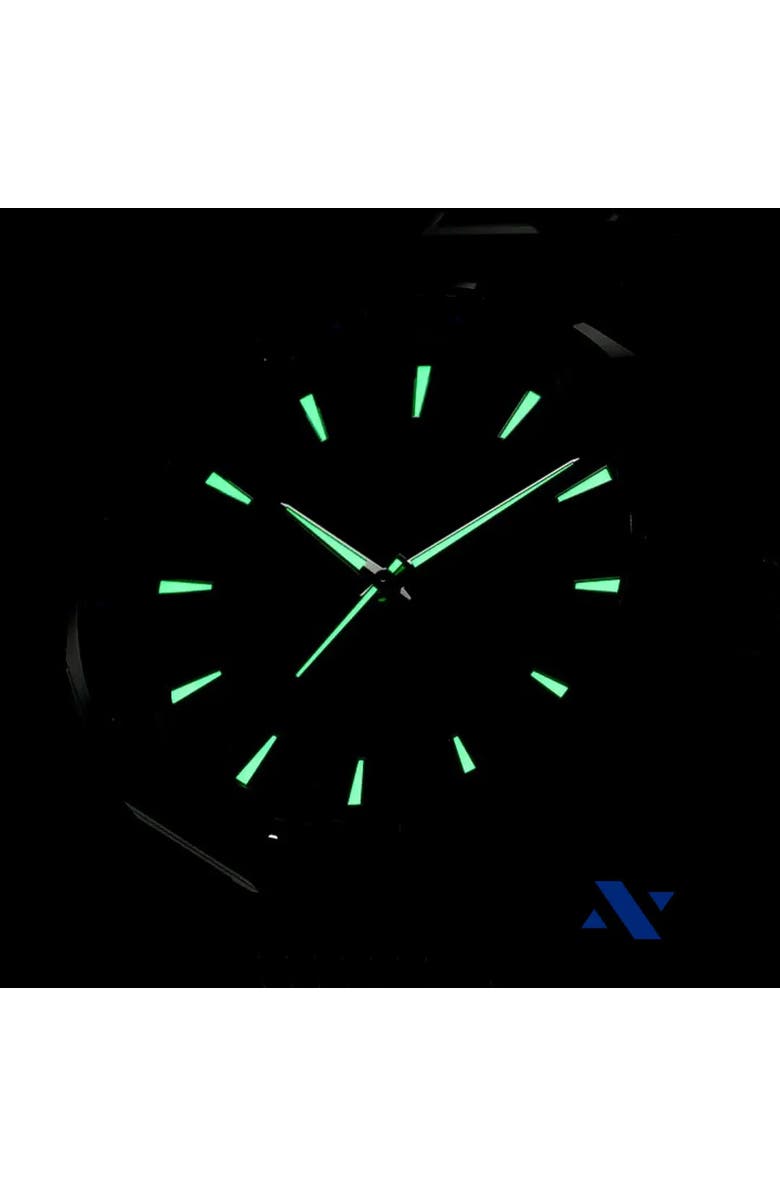 NCMPRBL Elevate Link Mocha Bracelet Watch, 42MM, Alternate, color, Rose Gold/Brown