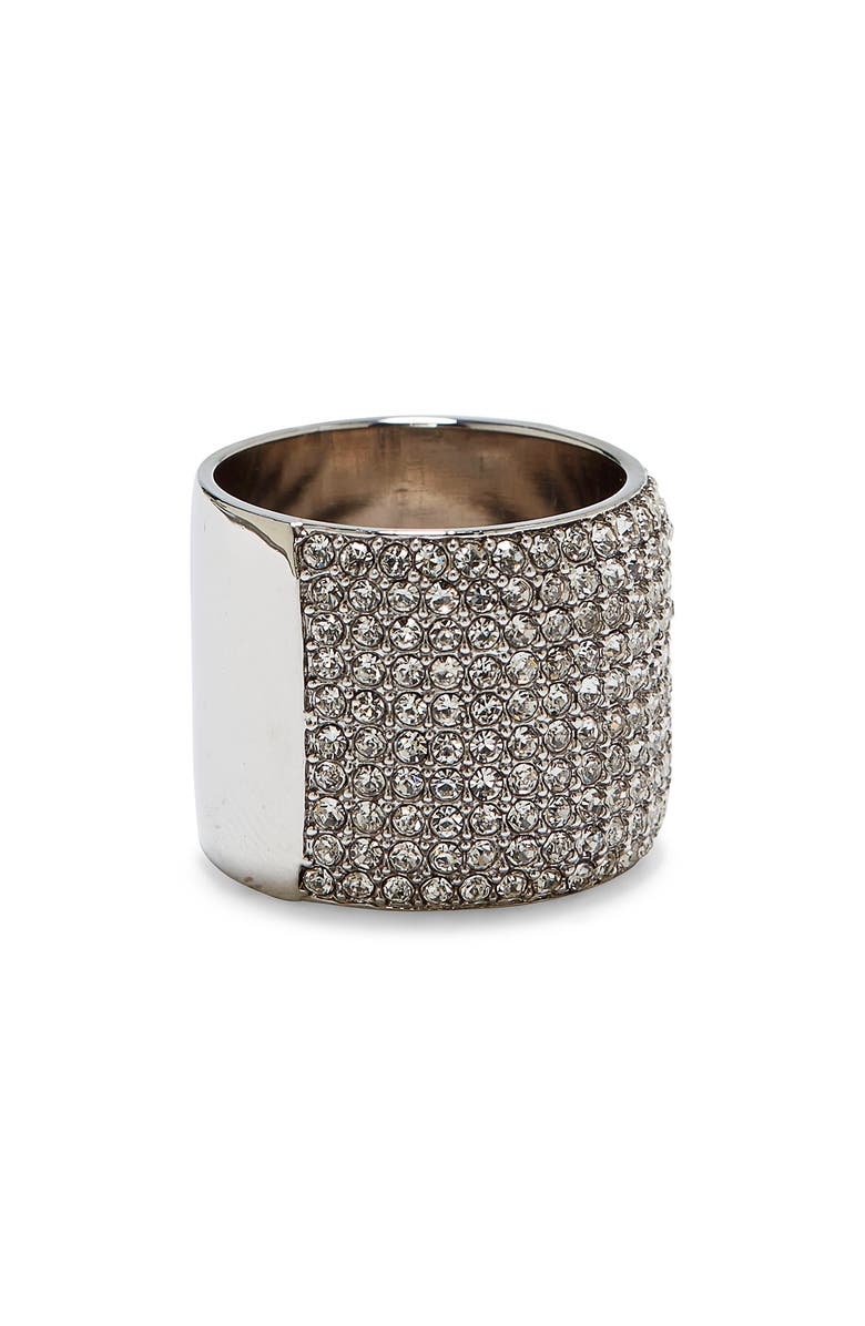 Vince Camuto Pavé Cigar Band Ring, Alternate, color,