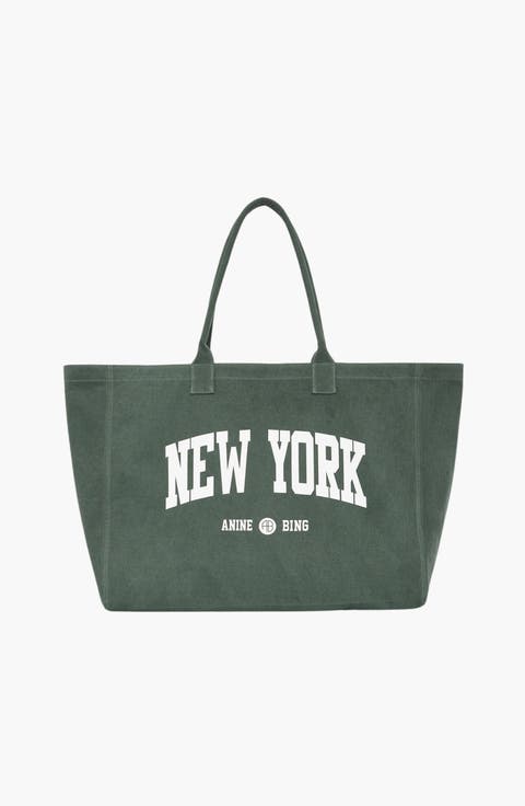 Leo Canvas New York University Tote
