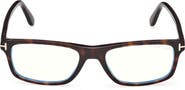 TOM FORD 55mm Rectangular Optical Glasses