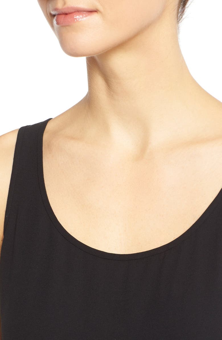 Eileen Fisher Scoop Neck Long High/Low Tank, Alternate, color, 