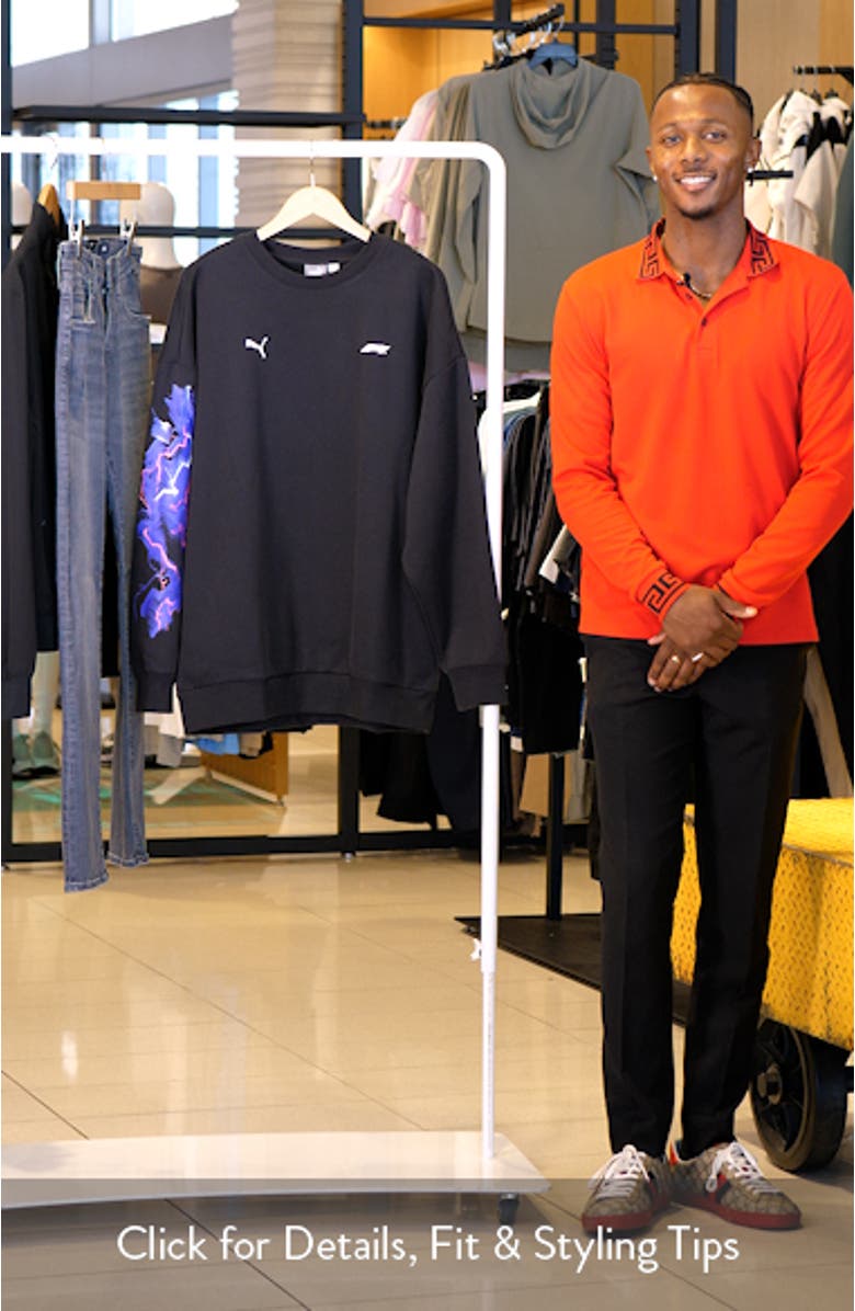 F1 Neon Energy Long Sleeve Graphic T-Shirt, sales video thumbnail