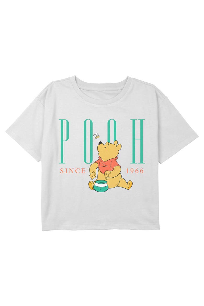 Girl's Winnie the Pooh Honey Lover Since 1966  Graphic T-Shirt, Main, color, White