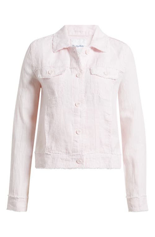 TOMMY BAHAMA TOMMY BAHAMA TWO PALMS LINEN RAW EDGE JACKET 
