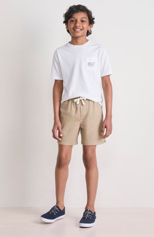 Vineyard Vines Kids' Print Pull-on Chino Shorts