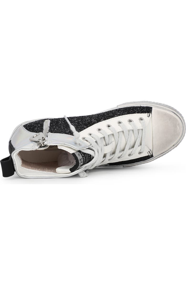 Vintage Havana Alive High Top Metallic Sneaker, Alternate, color,