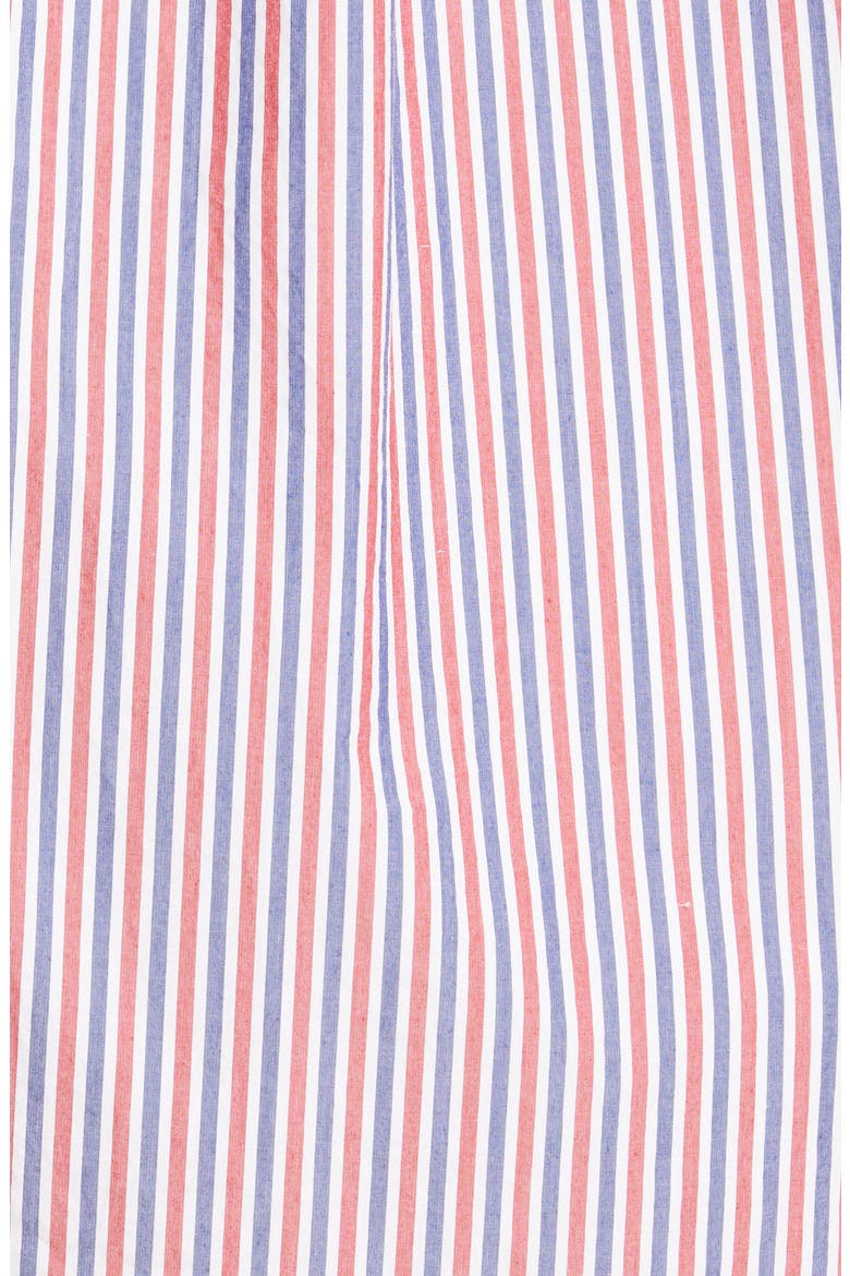 Multistripe Shirttail Tunic, Alternate, color, RED/ BLUE/ WHITE