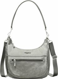 BAGGALLINI Modern Pocket Half Moon Shoulder Bag