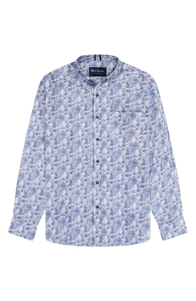 Robert Graham Chastin Abstract Print Button-Up Shirt, Alternate, color,