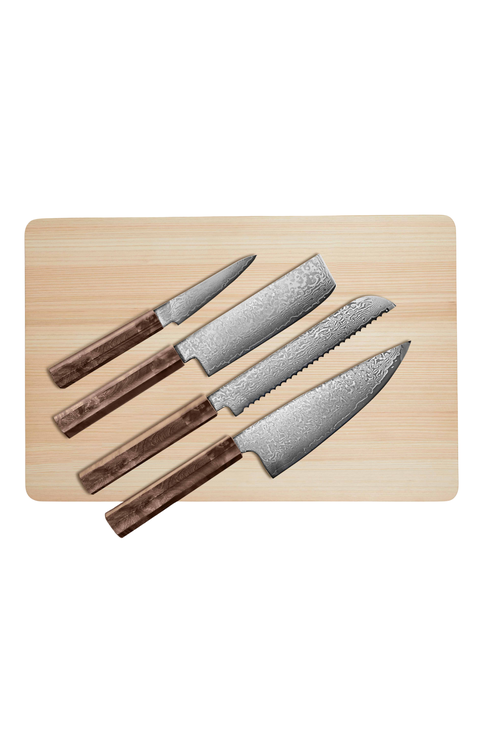 Kumo Knife Set with Cutting Board