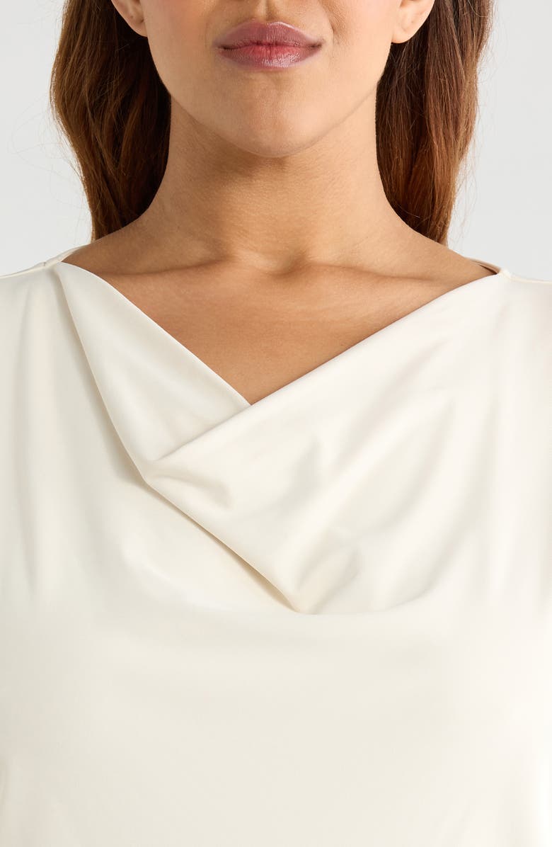 Lysse Ensley Cowl Neck Top, Alternate, color, Macadamia
