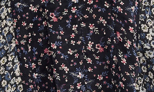 Lucky Brand Mixed Print Swing Top In Multi