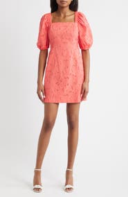 Anne Klein Cotton Eyelet Minidress
