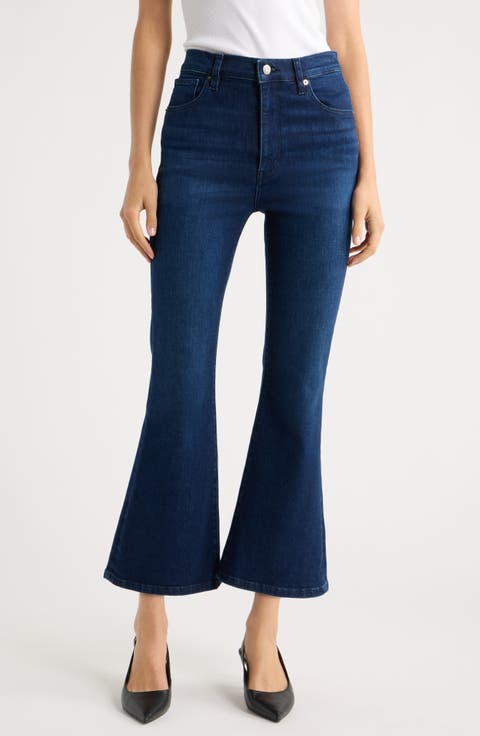 The Reboot High Waist Crop Flare Jeans