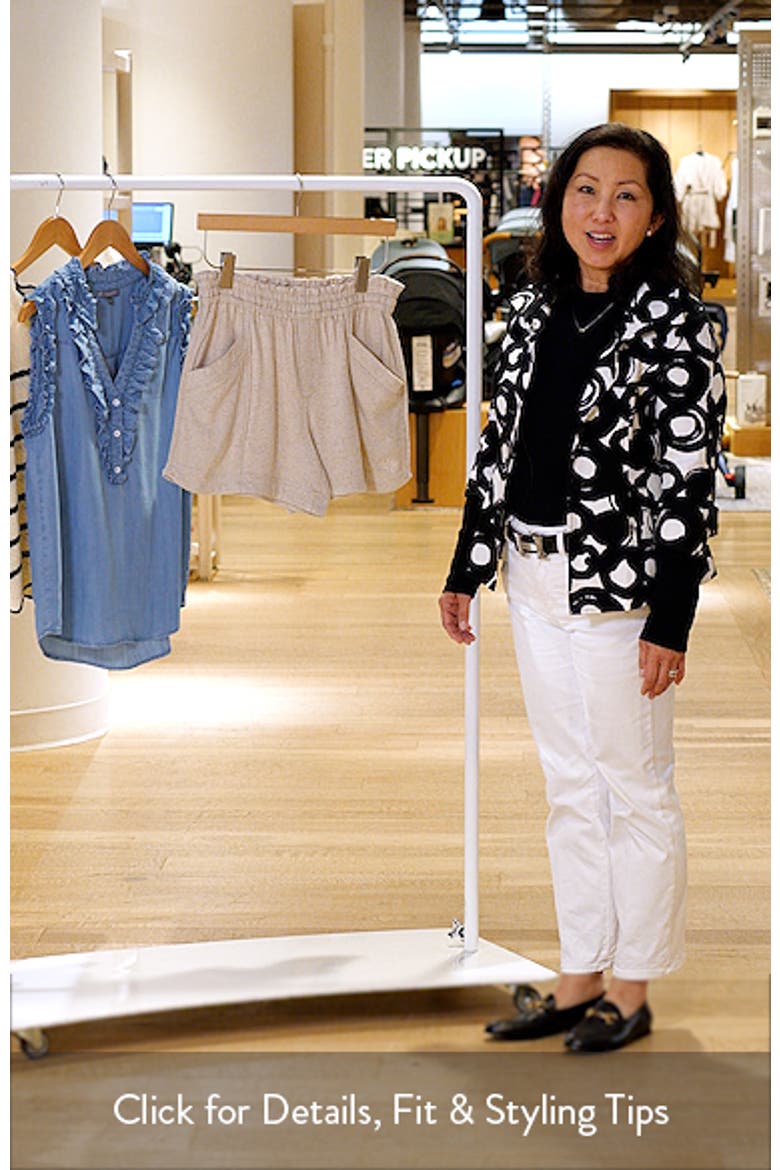 Skyrise Patch Pocket Shorts video