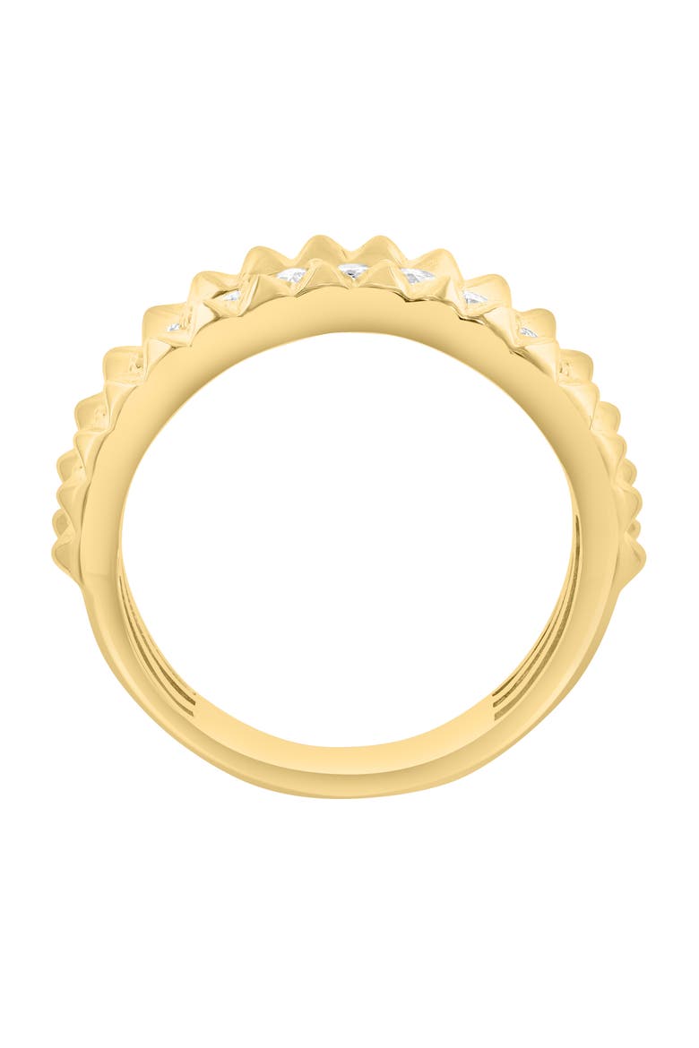 Lab-Grown Diamond Band Ring, Alternate, color, GOLD