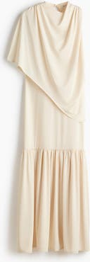 H&M Cape-detail Jersey Dress