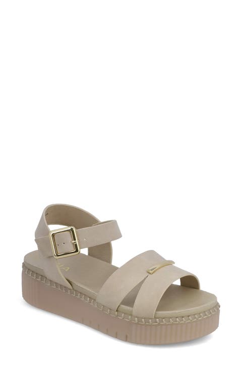 Jacklyn Ankle Strap Platform Sandal (Women)