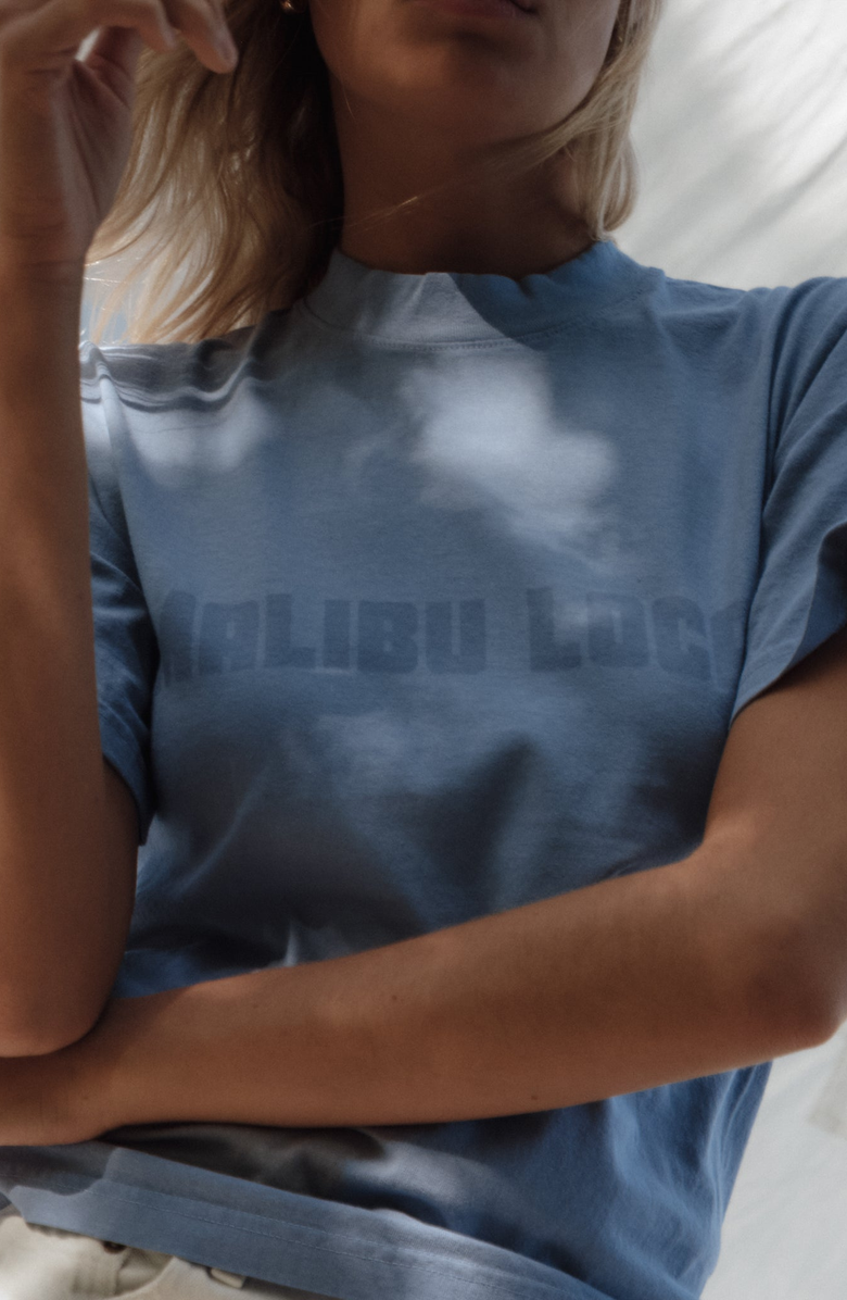 CALIFORNIA INCLINE Malibu Local Tee, Alternate, color, Heritage Blue