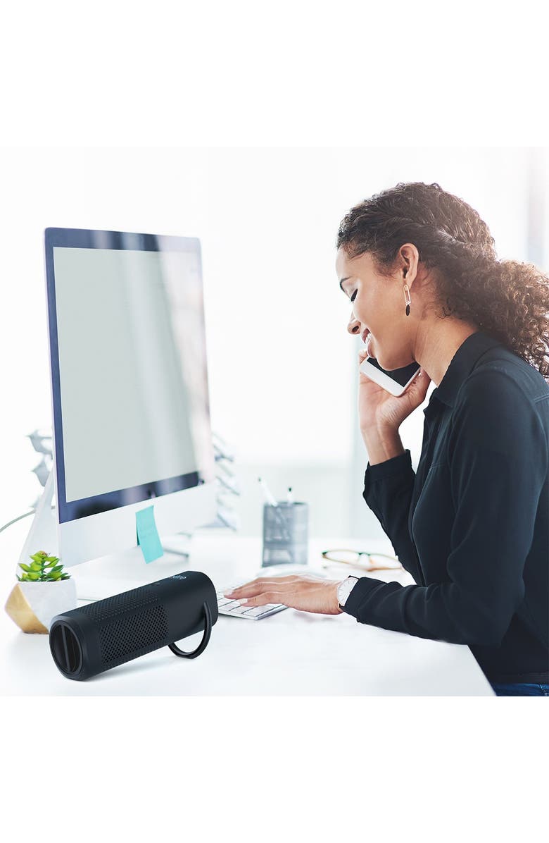 PURE ENRICHMENT PureZone Mini Portable True HEPA Air Purifier - Black, Alternate, color, Black