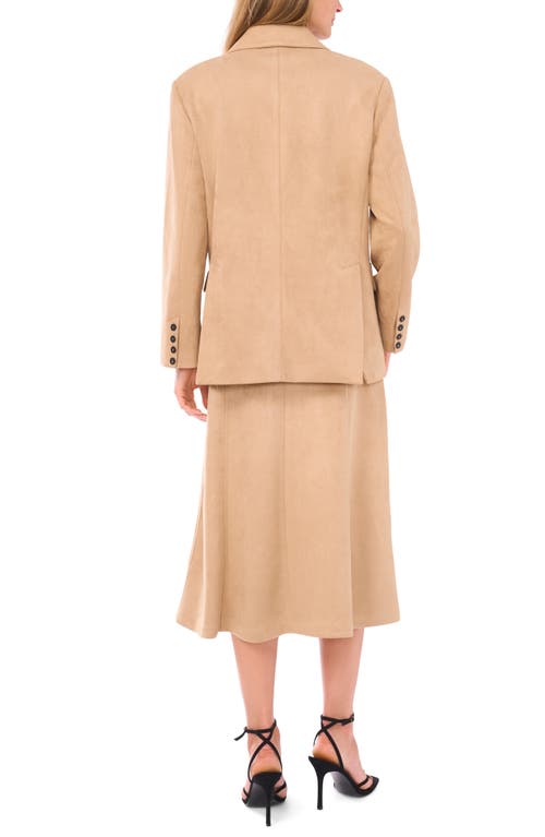 Halogen ® Faux Suede Blazer In Brown