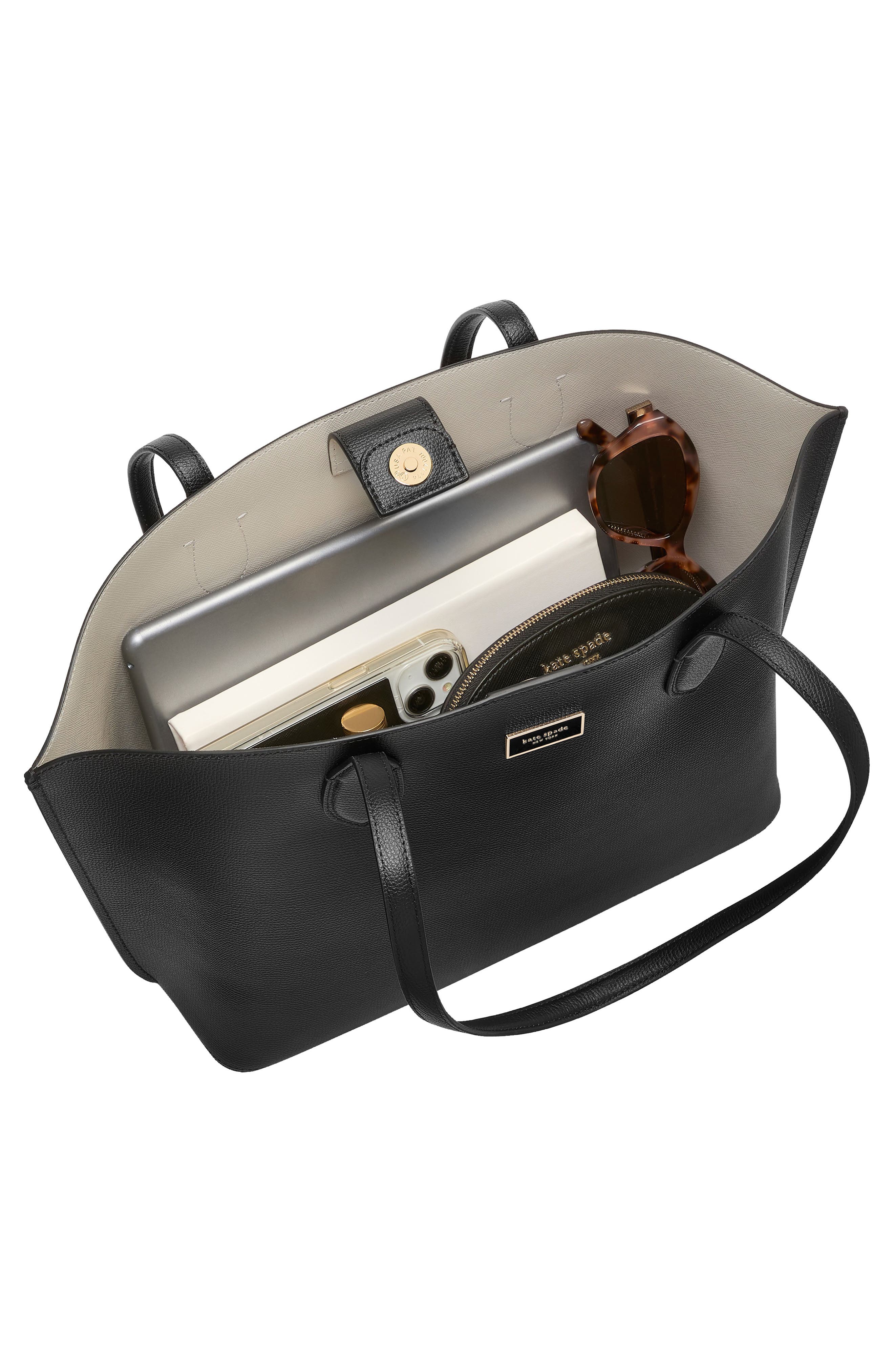 Kate Spade New York large suite leather tote, Alternate, color, 