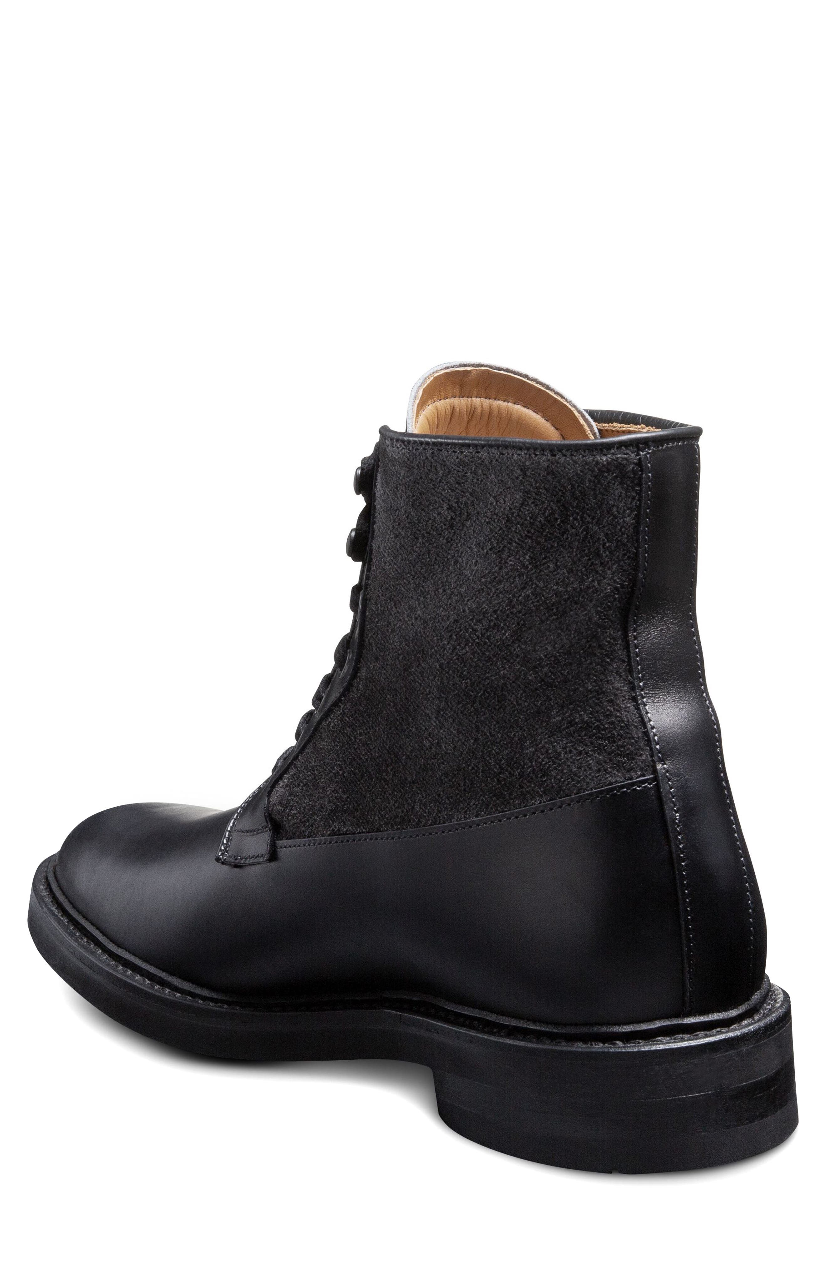 Allen Edmonds Dain Combat Boot, Alternate, color, Black