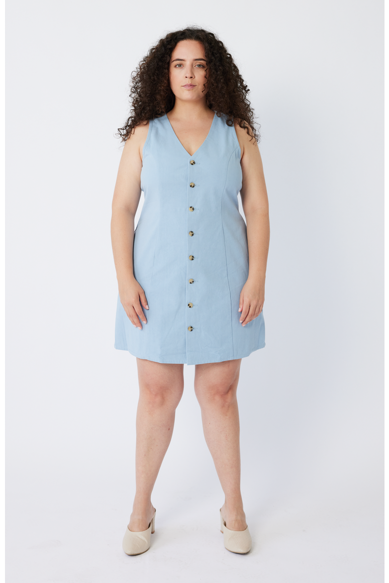 The Everywhere Dress, Alternate, color, Sky