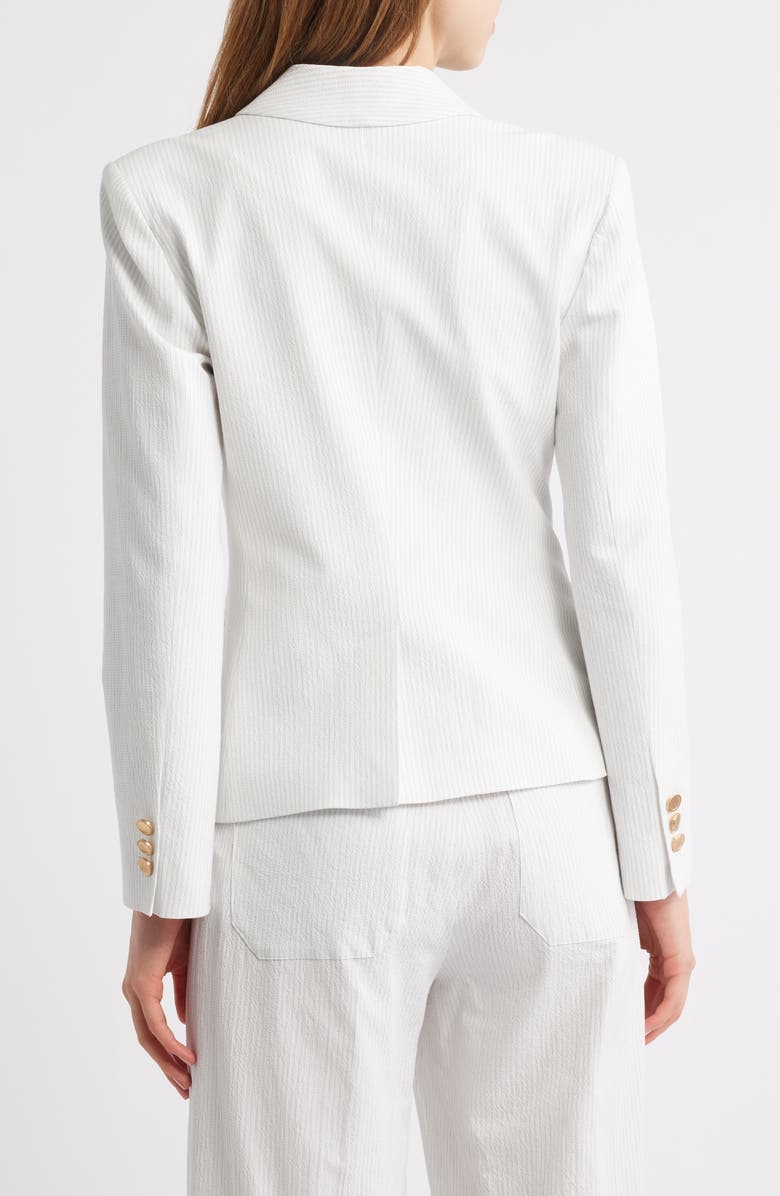 FRAME The Smart Blazer, Alternate, color, Light Chambray Multi