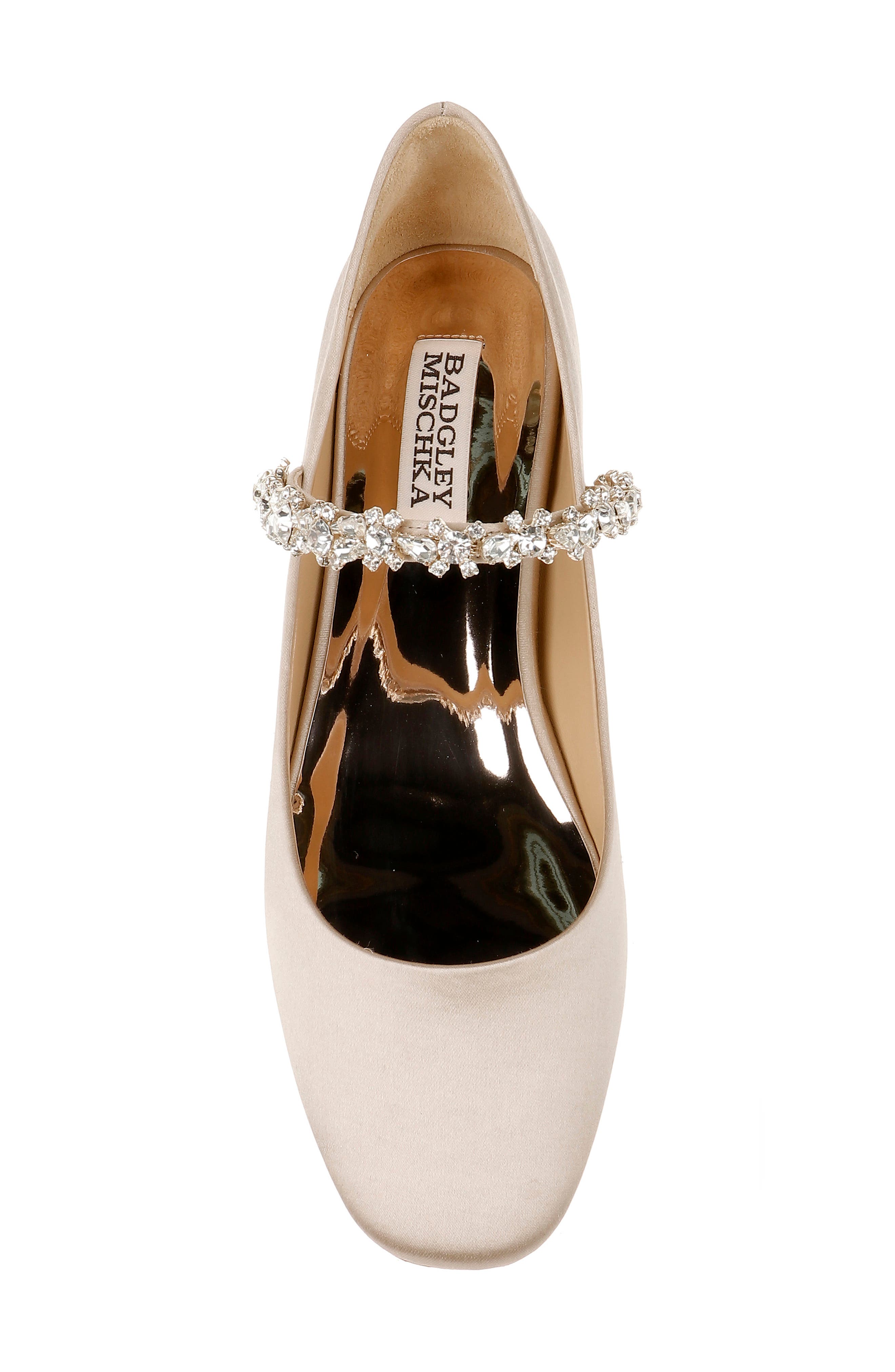 Badgley Mischka Collection Tevin Crystal Mary Jane, Alternate, color, 